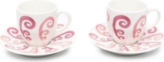 THEMIS Z GR Athenee Peacock tea cup (set of two)