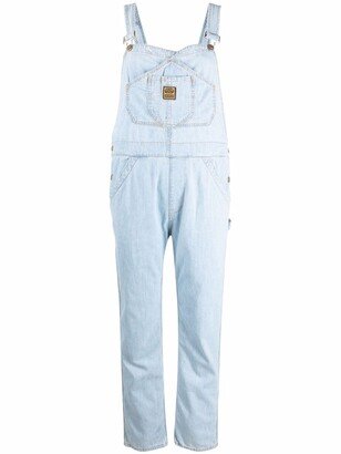 Washington Dee Cee Straight-Cut Denim Overalls