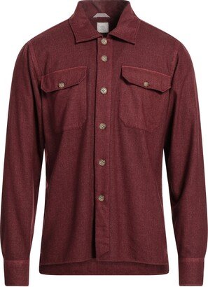 Shirt Burgundy-AT