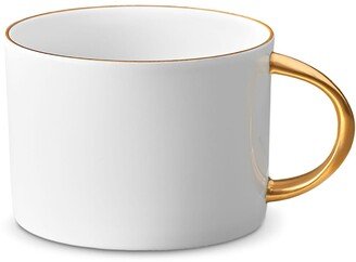 Corde Tea Cup, White/Gold