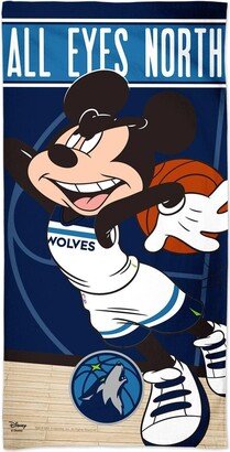 Wincraft Minnesota Timberwolves 30'' x 60'' Disney Spectra Beach Towel