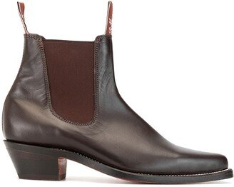 Millicent point-toe chelsea boots