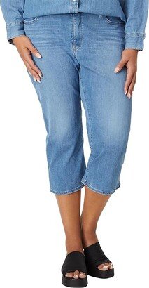 Levi's(r) Womens Shaping Capris (Lapis Level) Women's Jeans