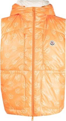 Alkarab logo-print gilet