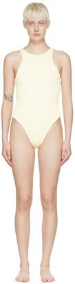 Beige Twy One-Piece Swimsuit