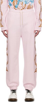 Pink Graphic Lounge Pants