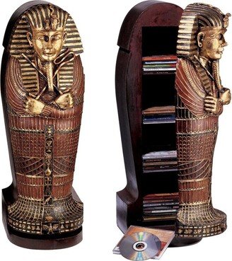 Tutankhamen Sarcophagus CD Cabinet