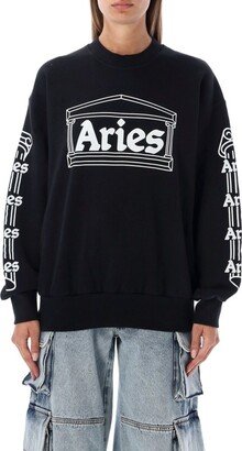 Logo Printed Crewneck Sweatshirt-AV