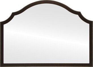 OVALCREST Van Buren Framed Mantel Mirror - Peaks Cathedral - 38.4x27.4