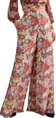 Printed Palazzo Trousers