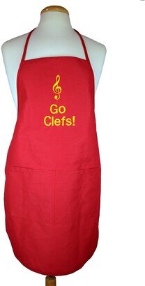 Go Clefs Chef's Apron