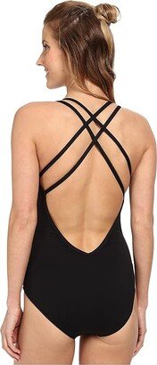 Beacon Full-Piece (Black 1) Women's Swimsuits One Piece