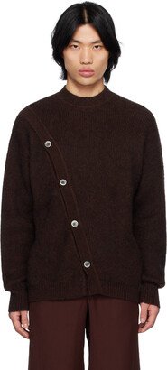 Brown Le Raphia 'Le Cardigan Pau' Cardigan