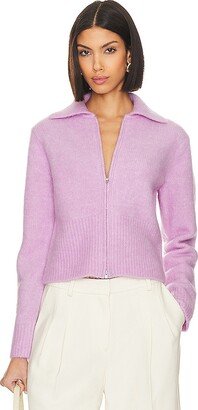 Zip Front Cardigan-AA