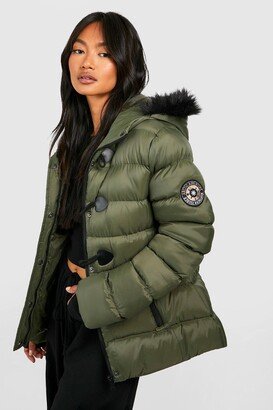 Short Quilted Bubble Jacket