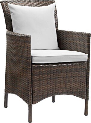 Bocabec Patio Wicker Rattan Dining Armchair by Havenside Home