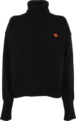 Buxy Turtle Neck Crest Jumper