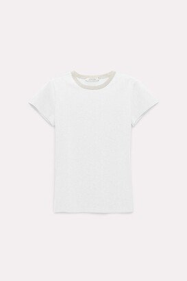 T-shirt with Lurex details