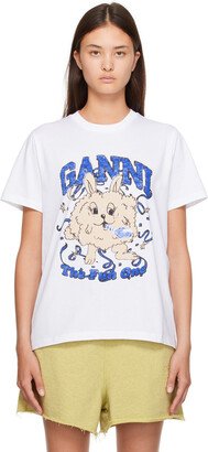White Fun Bunny T-Shirt