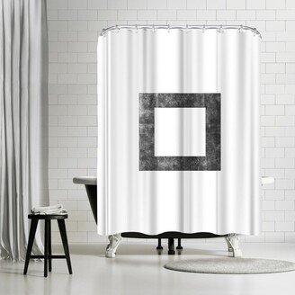 71 x 74 Shower Curtain, Square by Motivated Type