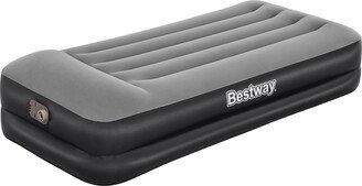 Bestway Tritech Bestway: Tritech Twin 18 Air Mattress - Built-in AC Pump, Auto Inflation & Deflation, Firm Comfort Level, Antimicrobial