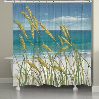 Summer Breeze Shower Curtain - Blue/sum