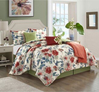 Nanshing America Elizabeth 7 Piece Comforter Set, California King