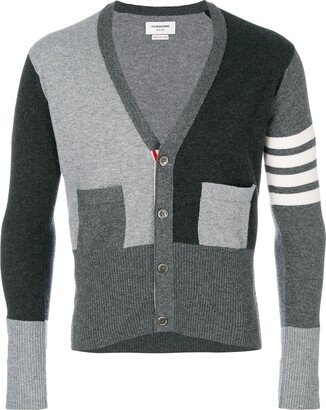 Fitted Waist V-Neck Cardigan