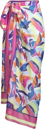 Painted Bloom Chiffon Sarong