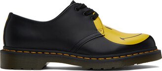 Black 1461 Smiley Derbys