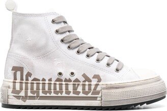 Logo-Print Platform Sneakers-AD