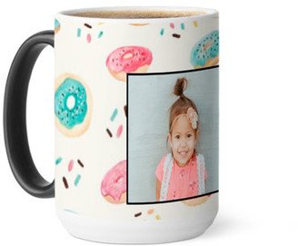 Mugs: Pattern Gallery Of One Color Changing Mug, 15Oz, Multicolor