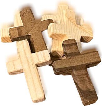 Handmade Wooden Pocket Cross Handcrafted