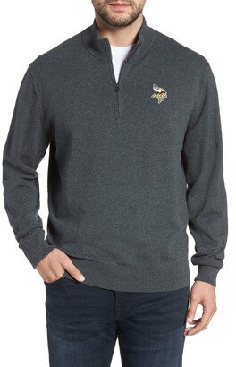 Minnesota Vikings - Lakemont Regular Fit Quarter Zip Sweater