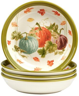 Autumn Harvest Soup Bowl, Set of 4