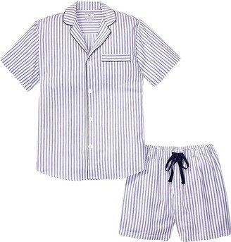 Ticking Stripe Short Pajama Set