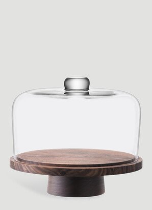 City Dome And Walnut Stand - Kitchen Transparent One Size