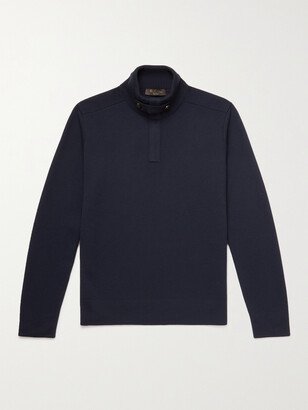 Cashmere Half-Zip Sweater-AB