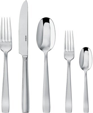 Flat 5-Piece Flatware Place Setting