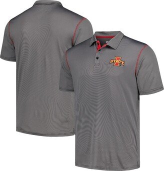 Men's Black Iowa State Cyclones Cameron Polo Shirt