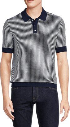 Max 'n Chester Jacquard Sweater Polo