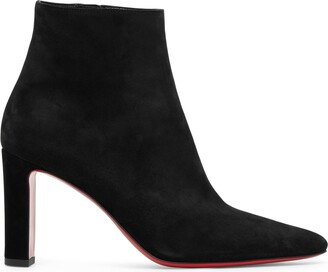 Suprabooty 85 black suede ankle boots