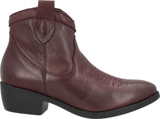 CREATIVE Ankle Boots Deep Purple