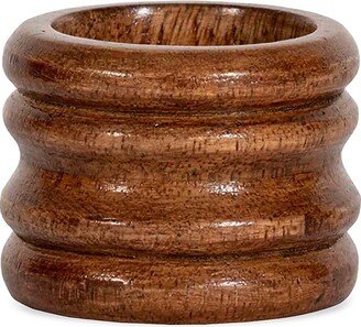 Bilbao Wood Napkin Ring-AA