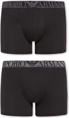 2 Pack Logo Waistband Boxers