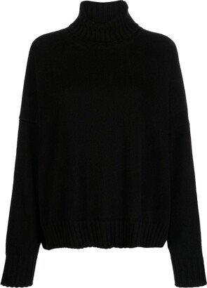 Roll-Neck Cashmere Jumper-AM