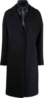 Panelled Mid-Length Coat