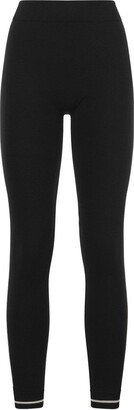 Logo Waistband High Waist Leggings-AA