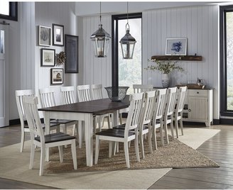 Simply Solid Tessa 14-piece Solid Wood Dining Set