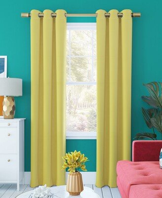 Harper Bright Vibes 100% Blackout Grommet Curtain Panel, 40 x 96